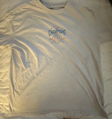 Queen We Are The Champions Short Sleeve Tee Official Merch Xl