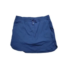 NEW Rachel Zoe The Mini Skirt Skort Women's Navy Stretch Preppy Casual Size L 