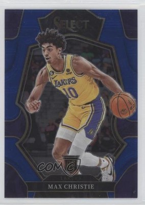 2022-23 Panini Select Premier Level Blue Max Christie #181 02v3