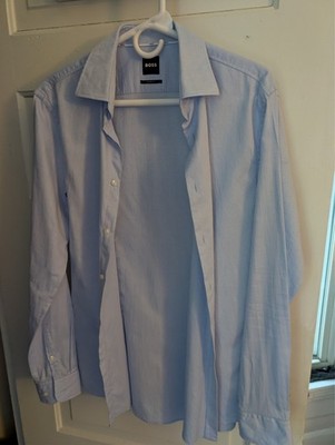 Hugo Boss mens button down shirt size 34/35