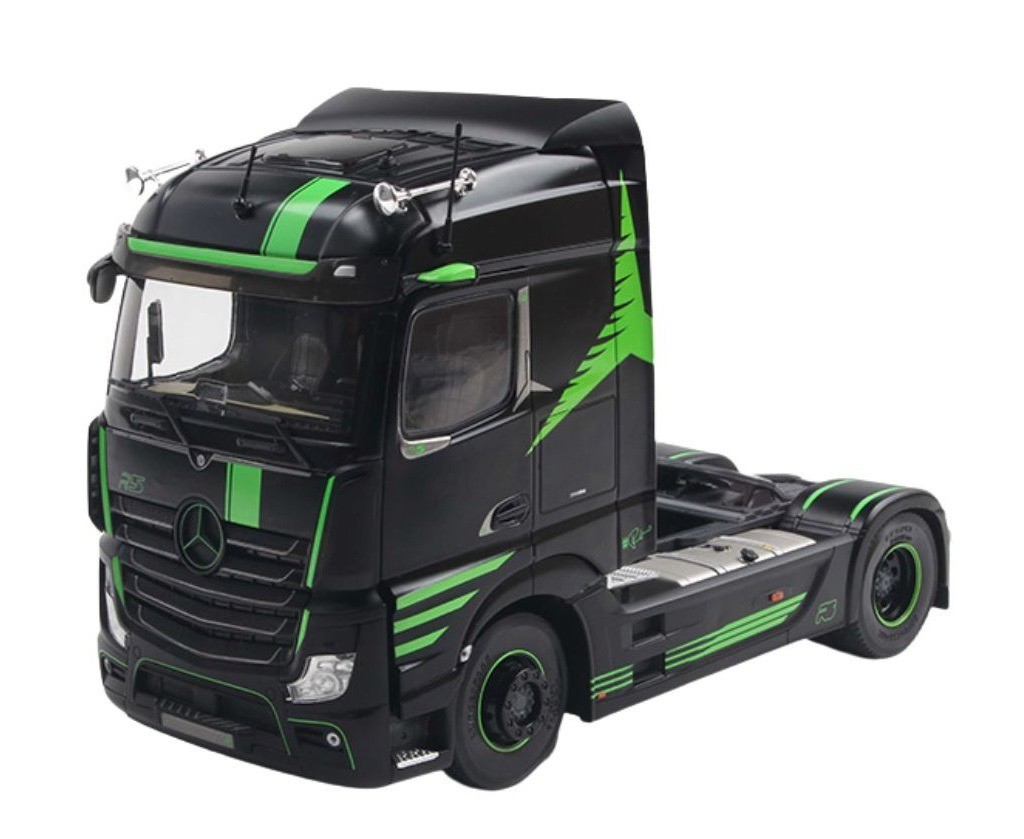 Maquette Solido Mercedes Actros 1/24 Italian Collection noire