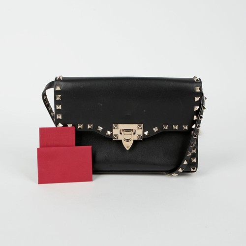 Valentino 2B0181 Rockstud Flap Shoulder Crossbody Bag 139349976
