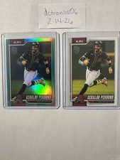 Topps 2026 Series 1- Green &base Geraldo Perdomo Arizona Diamondbacks 2-Card Lot