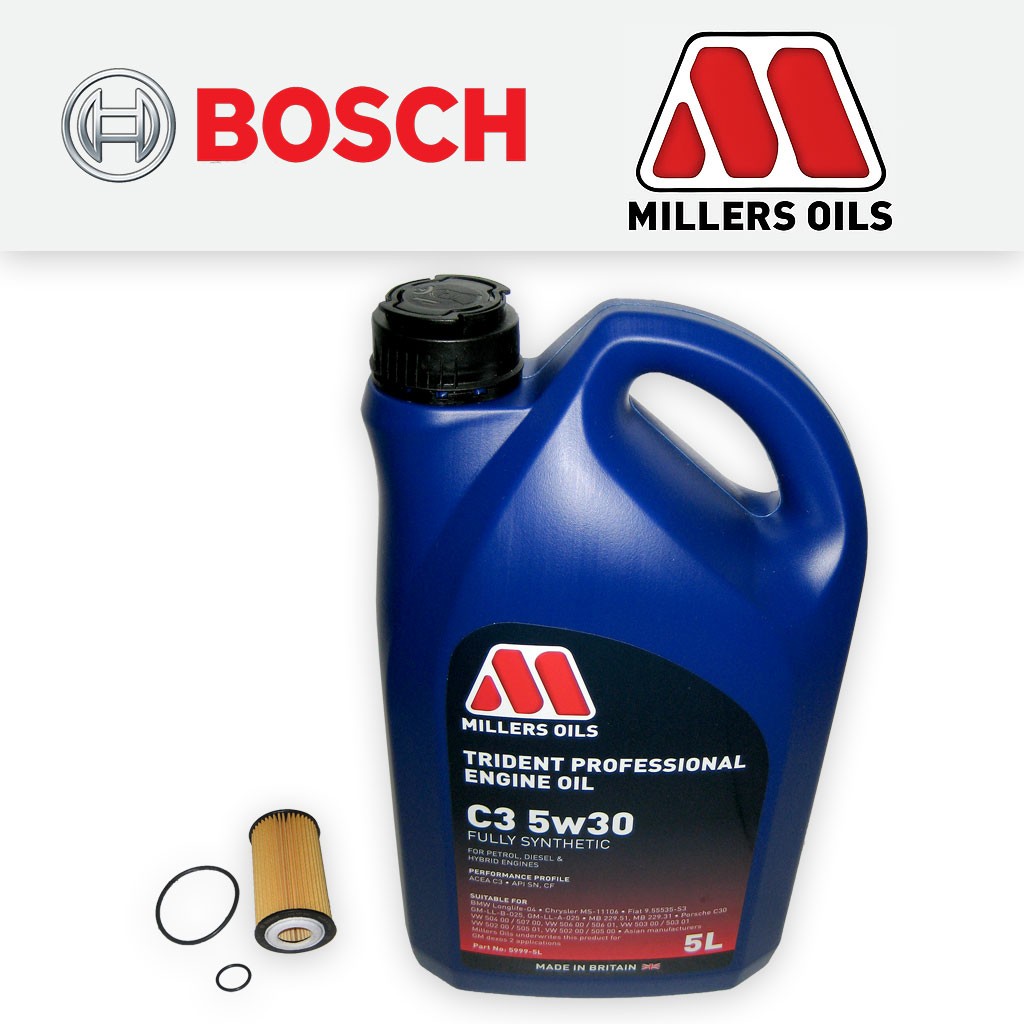 SERVICE KIT for OPEL VAUXHALL MERIVA B MK2 1.4 OIL FILTER +5w30 OIL (2010-2017)