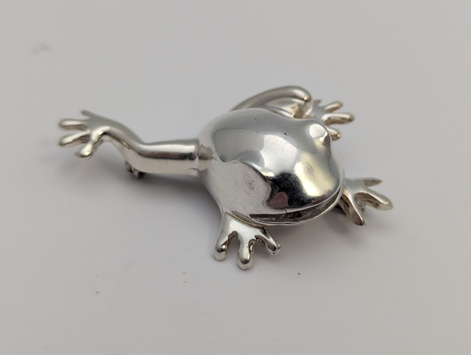 Vtg Solid Sterling Silver Signed Mexico Leaping F… - image 10
