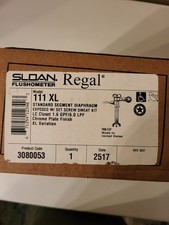 Sloan Regal 1.6 GPF Closet Flush Valve 111XL Low Consumption Exposed Flushometer