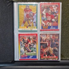 Score Topps Fleer Sports 76 Card Lot Entire Binder Time Capsule