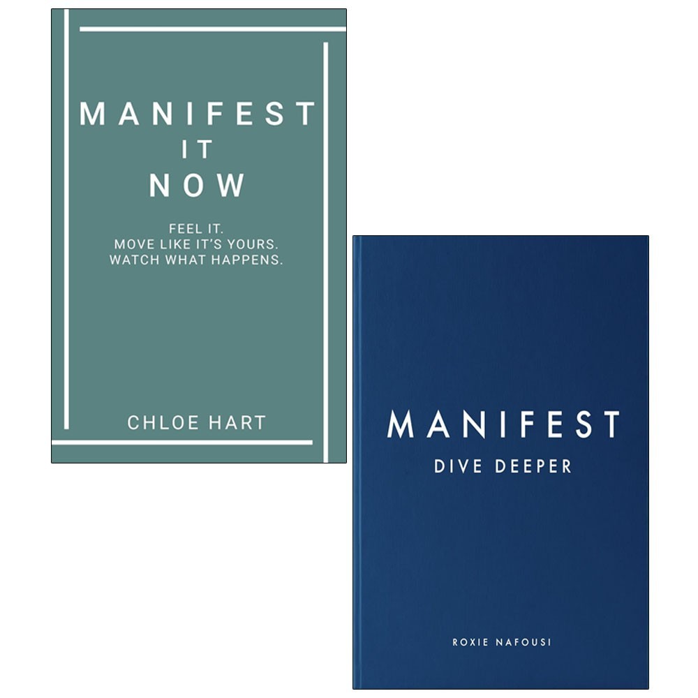 Manifest It Now  Chloe Hart,Manifest: Dive Deeper HB Book 2 Books Collection Set