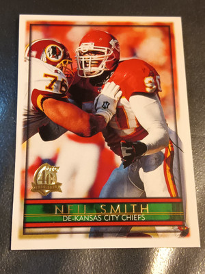1996 Topps 40th Anniversary - #210 Neil Smith - KC Chiefs 