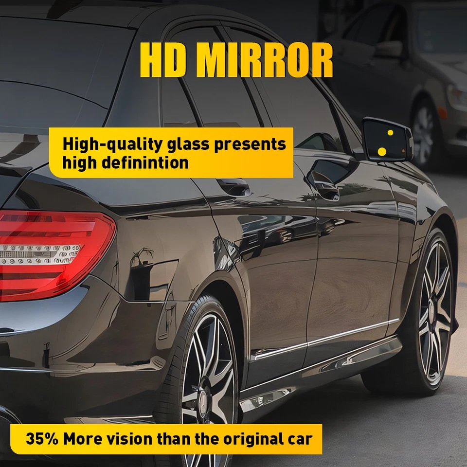 Espejo retrovisor lateral pasajero vidrio térmico para Mercedes-Benz C250 CL550 CLS400 E63 S350 Foto 4 de 4