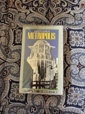 Vintage Metropolis Betamax Tape Rare 1926 Crown Movie Classics SEALED BRAND NEW
