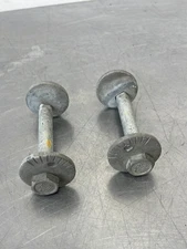 2008 C6 CORVETTE FRONT LOWER CONTROL ARM CAMBER BOLTS ONE SIDE 2 BOLTS OEM