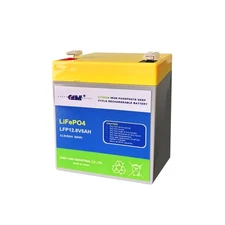 Casil LiFePO4 Lithium Battery, 12v 5ah Deep Cycle Lithium Iron Phosphate Battery