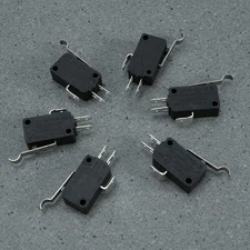 12 Pcs Limit Switch Waterproof Momentary Push Button Switch 3 Long Hinge Lever