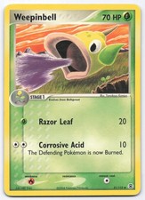 Weepinbell 51/112 FireRed LeafGreeN Pokemon Tomokazu Komiya LP PC364 Z4Y-HRF-TNH on eBay