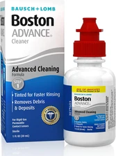 Boston Advance Contact Lens Solution, Advanced Cleaning Formula for Rigid Gas Pe