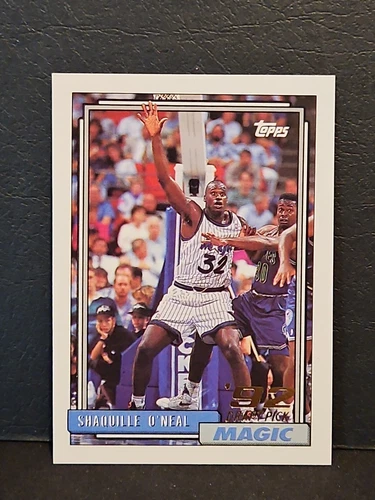 1992-93 Topps Shaquille O'Neal '92 Draft Pick RC #362 H.O.F.