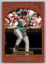 2011 Gypsy Queen Framed Paper  Adrian Gonzalez 26 072/999