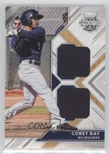 2018 Panini Elite Extra Edition Dual Materials Silver /149 Corey Ray #DM-CR 08yu