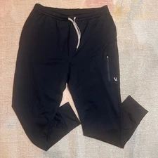 Vuori Meta Pants Black Men's Jogger Sweatpants Size L Athletic Fit