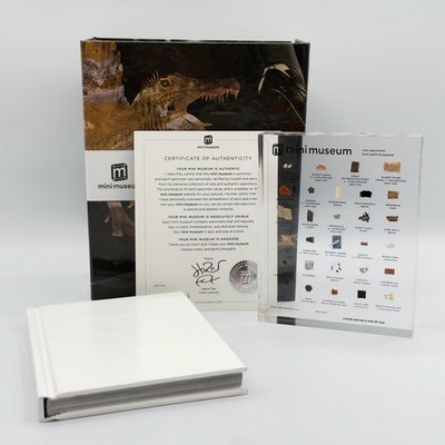 RARE Mini Museum 3rd Ed 29 Specimen s Hans Fex  17 MM3:KS:3:L W/ 1st Ed Book COA