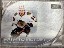 2025-26 O-Pee-Chee Platinum Artyom Levshunov - Blackhawks #PV-25 Path To Victory