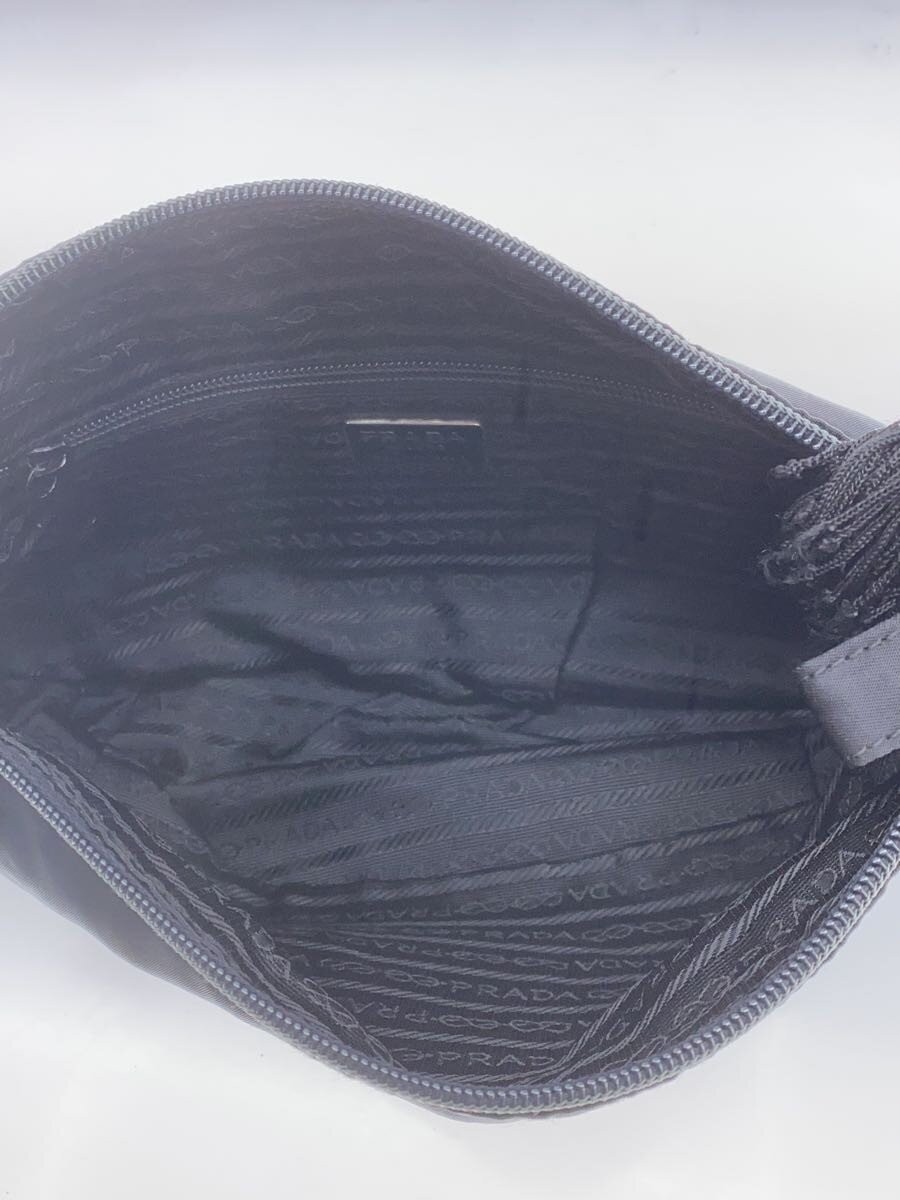 PRADA Handbag BLK Solid Authentic Rare Excellent … - image 6