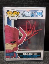 Ralph Ineson Signed Galactus Fantastic Four Funko Pop with SWAU COA