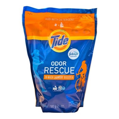 Tide Odor Rescue In-Wash Laundry Booster 27 Count 21 oz Febreze