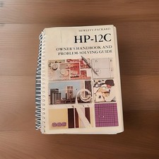 HP-12C Owner  s Handbook And Problem-Solving Guide Hewlett-Packard Calculator