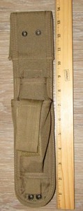 Tactical Knife Sheath 7", Blade Cover Nylon Case Military Camo Army