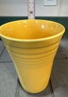 Lot of 3 Vintage Fiesta Water Tumblers 4.5" Original Yellow, Blue And Turquoise — photo 1