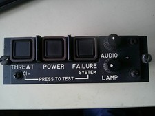 AIRCRAFT INDICATOR CONTROL  ID-2464/AAR-47     AS REMOVED