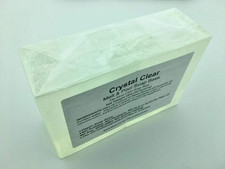2Lb Clear Glycerin Melt and Pour Soap Base, Super Clear,Easy to Melt and Pour,Na