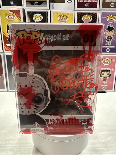 SIGNED Jason Voorhees Funko Pop! 01 with Authentication!