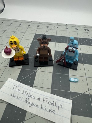Five Nights At Freddy's Mcfarlane Lot Parts Building Blocks Figures