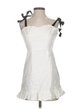 NWT Cider Women White Cocktail Dress XS
