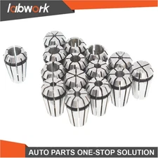 Labwork15Pcs ER11 Spring Collet Set For CNC Milling Lathe Tool Engraving Machine