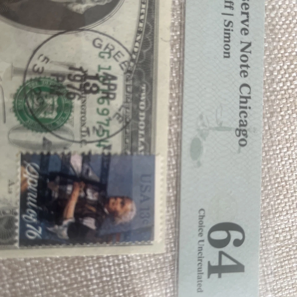 1976 $2 Federal Reserve - Image 4 of 4