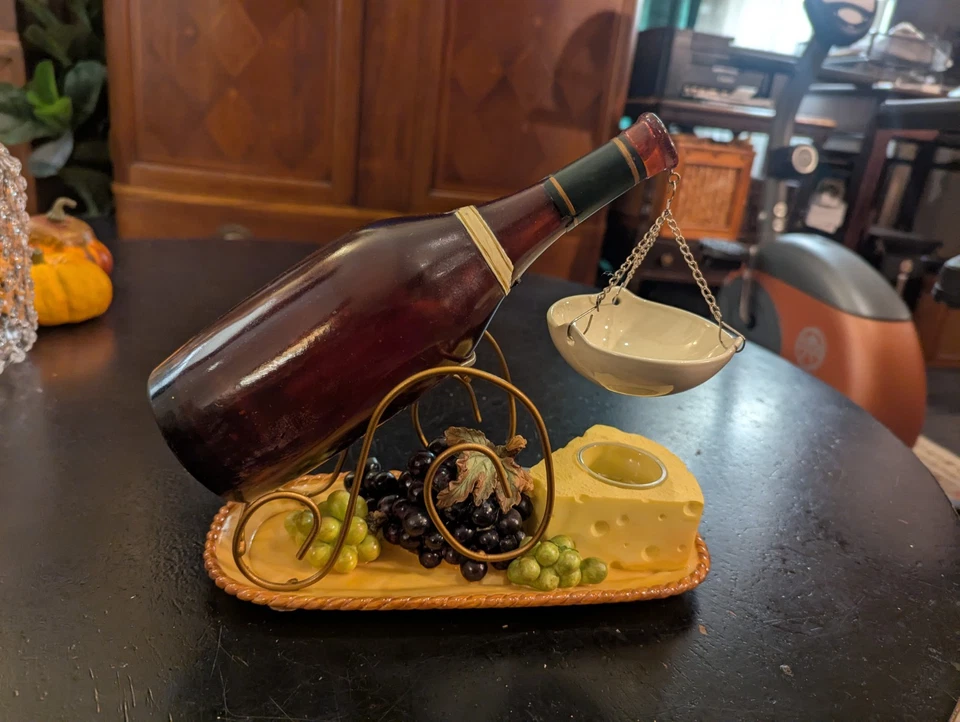 退役洋基蜡烛老式葡萄酒瓶奶酪和葡萄馅饼加热器 — 第 4/4 张图片