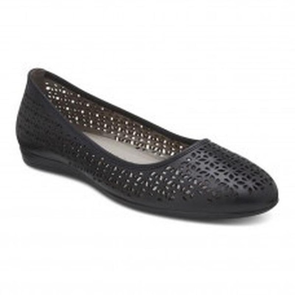 Women Ecco Heels Black Leather 5
