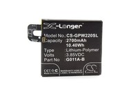 Akku FüR Google Pixel G011A 2 2700Mah