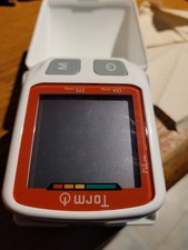 Torm tensiomètre bras supérieur LCD CE avec brassard, piles, blanc/rouge