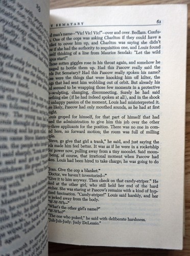 Pet Sematary By Stephen King 1st Edition Doubleday 1983 Hardback Book - Picture 7 of 7