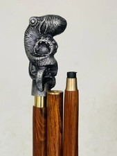 Handcrafted Octopus Handle Walking Cane   Nautical Marine Style Stick
