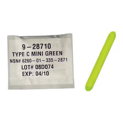 #ad Chemlight By Cyalume Technologies 9 28710Pf Lightstick Green 4 Hr. 2 In. L $56.49