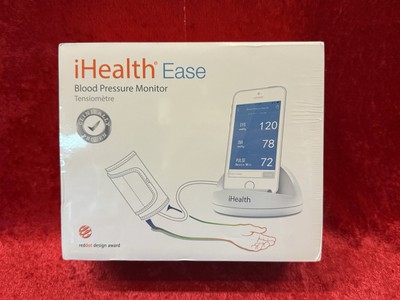 iHealth Ease Wireless Blood Pressure Monitor Measure Track Share Apple / Android
