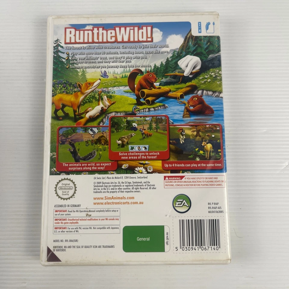 SimAnimals - Nintendo Wii Video Game PAL - Image 4 of 4