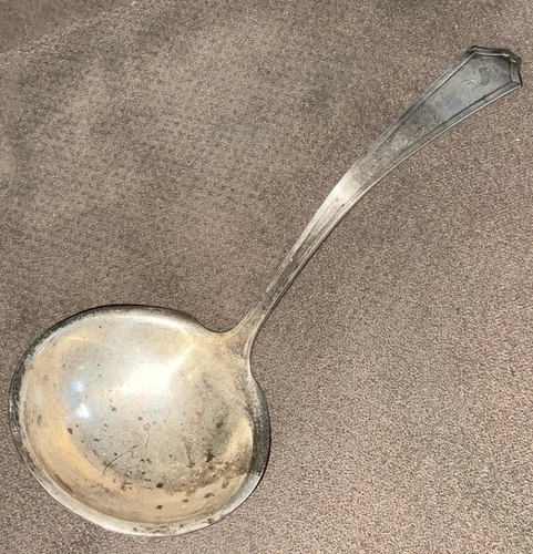 International Sterling Silver Gravy Ladle 6 1/4"