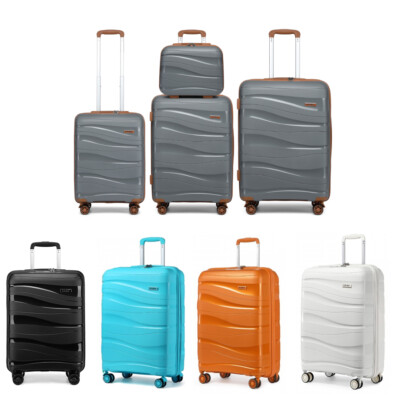 S-M-L-XL Hartschale Handgepäck 4 Rollen Koffer Trolley Reisekoffer TSA-Schloss
